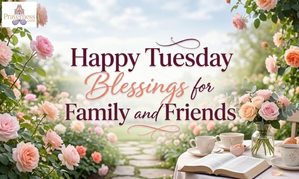 Happy Tuesday Blessings for Family and Friends