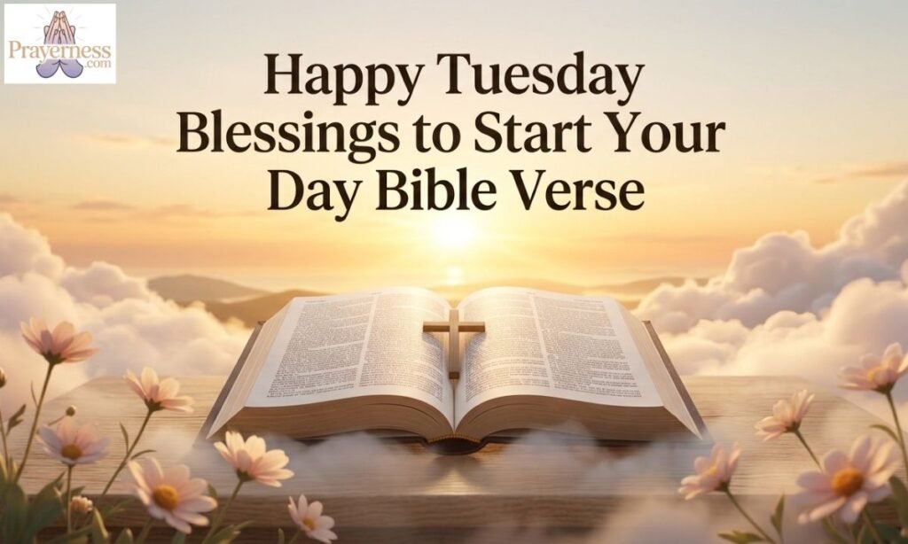 Happy Tuesday Blessings to Start Your Day Bible Verse