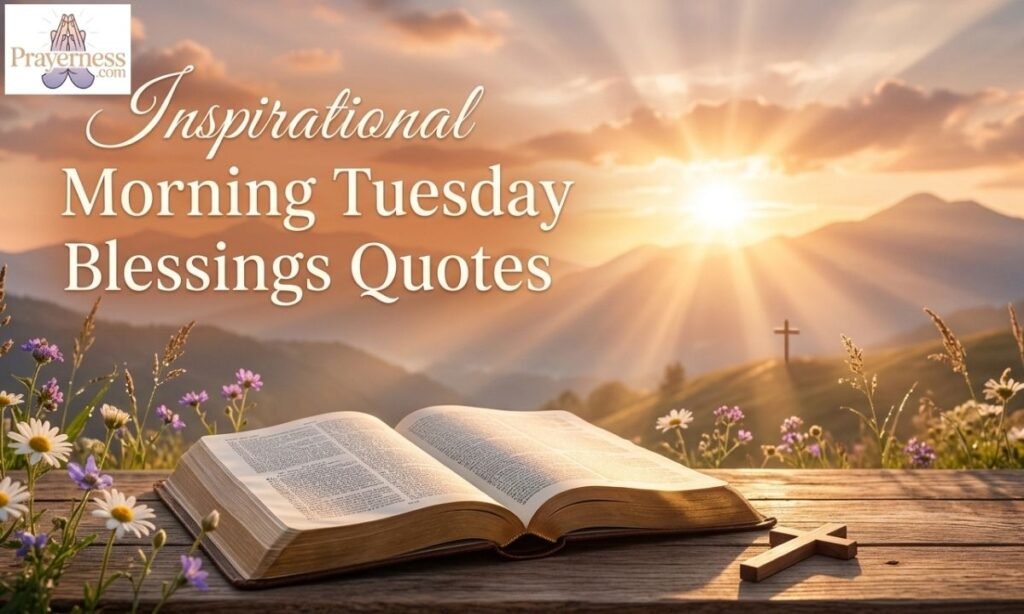 Inspirational Morning Tuesday Blessings Quotes