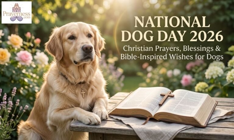 National Dog Day 2026 100+ Christian Prayers, Blessings & Bible-Inspired Wishes for Dogs