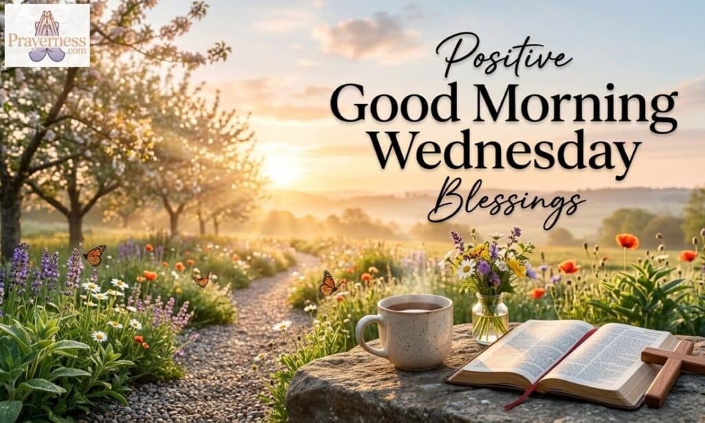 Positive Good Morning Wednesday Blessings