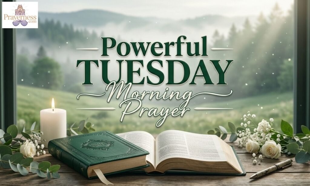 Powerful Tuesday Morning Prayer