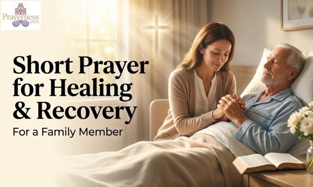 Short Prayer For Healing And Recovery For A Family Member