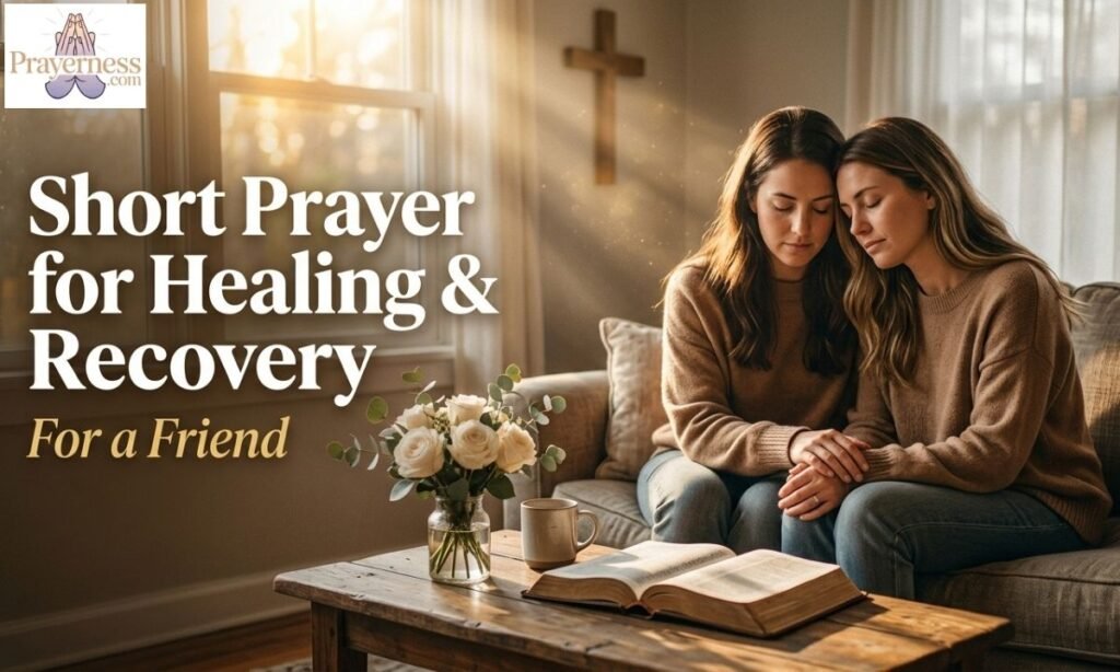 Short Prayer For Healing And Recovery For Friend