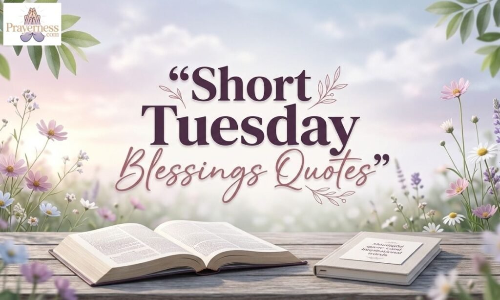 Short Tuesday Blessings Quotes