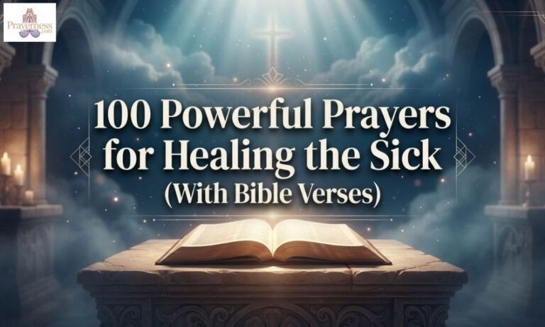 100 Powerful Prayers for Healing the Sick (With Bible Verses)
