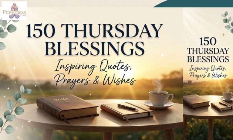 150 Thursday Blessings Inspiring Quotes, Prayers and Wishes