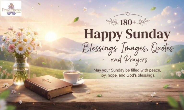 180+ Happy Sunday Blessings Images, Quotes and Prayers