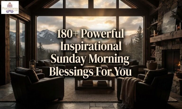 180+ Powerful Inspirational Sunday Morning Blessings For You