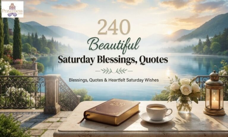 240 Beautiful Saturday Blessings, Quotes, Prayers, wishes, Images & Gif Ideas