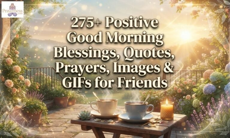 275+ Positive Good Morning Blessings, quotes, prayers, Images & Gif For Friends