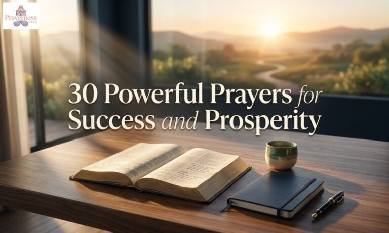30 Powerful Prayers for Success and Prosperity - Open Doors to Wealth and Abundance