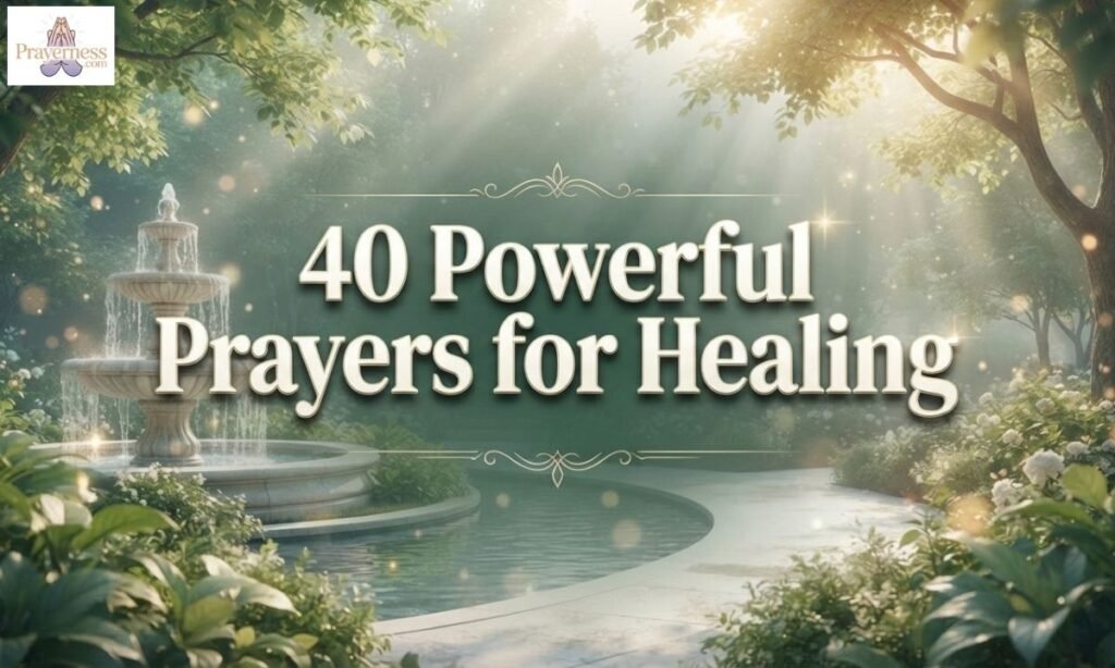 40 Powerful Prayers for Healing