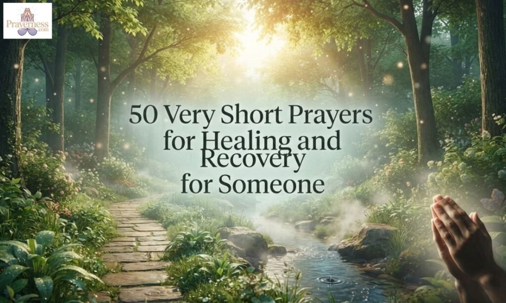 50 Very Short Prayers for Healing and Recovery for Someone