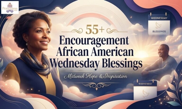 55+ Encouragement African American Wednesday Blessings