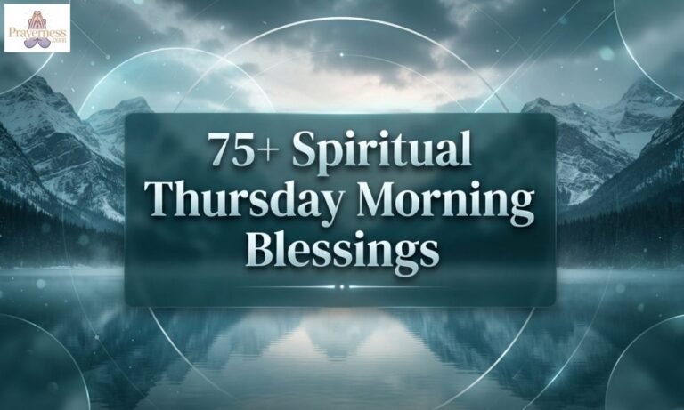 75+ Spiritual Thursday Morning Blessings