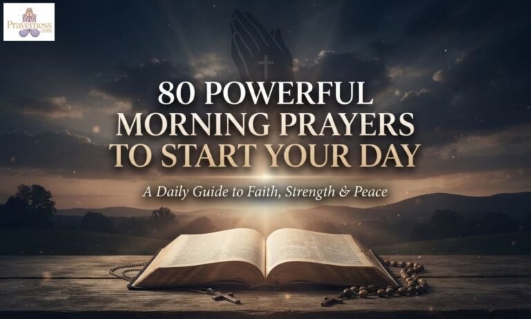 80 Powerful Morning Prayers to Start Your Day