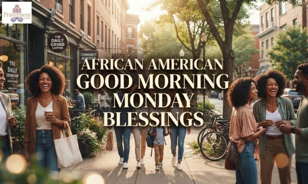 African American Good Morning Monday Blessings