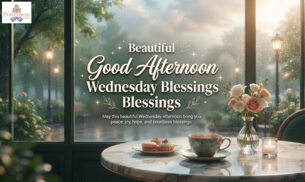 Beautiful Good Afternoon Wednesday Blessings
