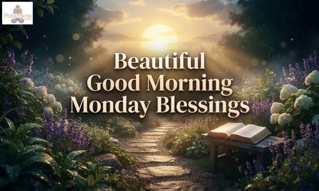 Beautiful Good Morning Monday Blessings