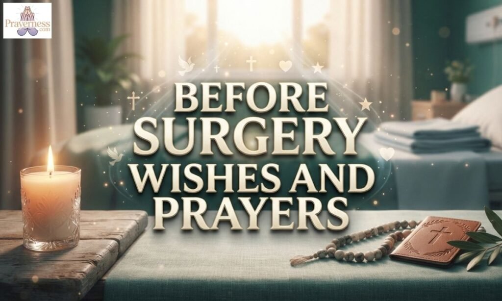 Before Surgery Wishes and Prayers