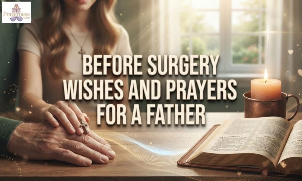 Before Surgery Wishes and Prayers for a Father