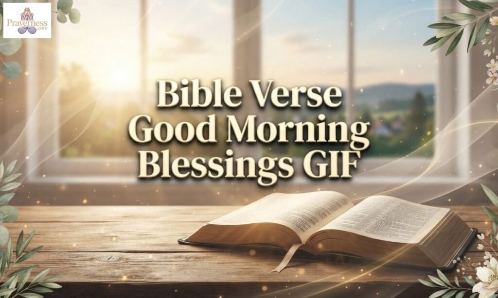 Bible Verse Good Morning Blessings Gif