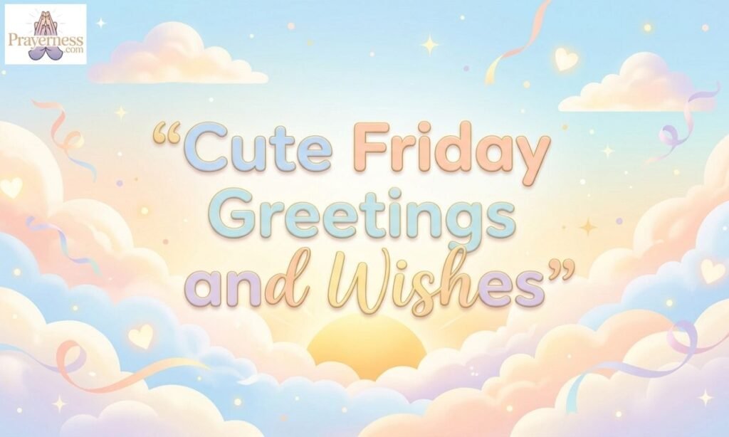 Cute Friday Greetings and Wishes
