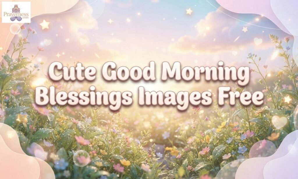 Cute Good Morning Blessings Images Free