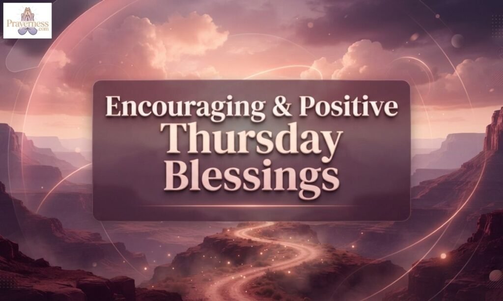 Encouraging & Positive Thursday Blessings