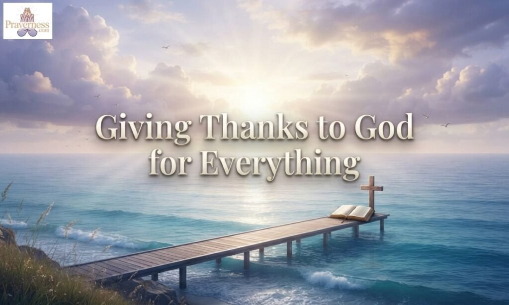 Giving Thanks to God for Everything