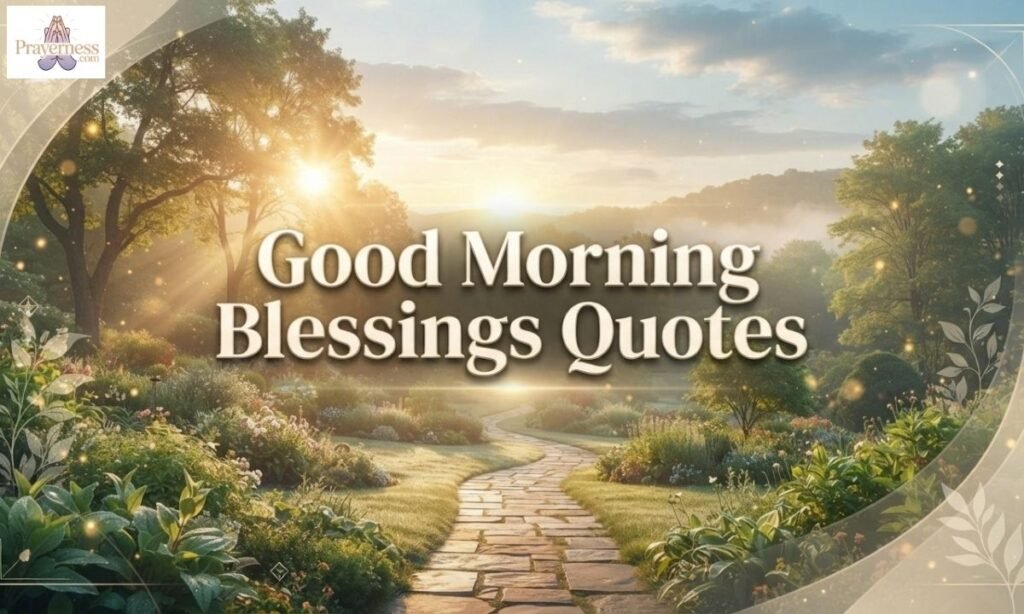 Good Morning Blessings Quotes