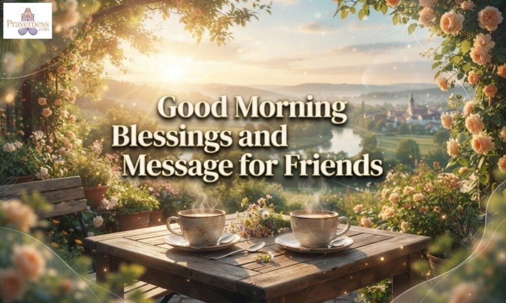 Good Morning Blessings and Message for Friends