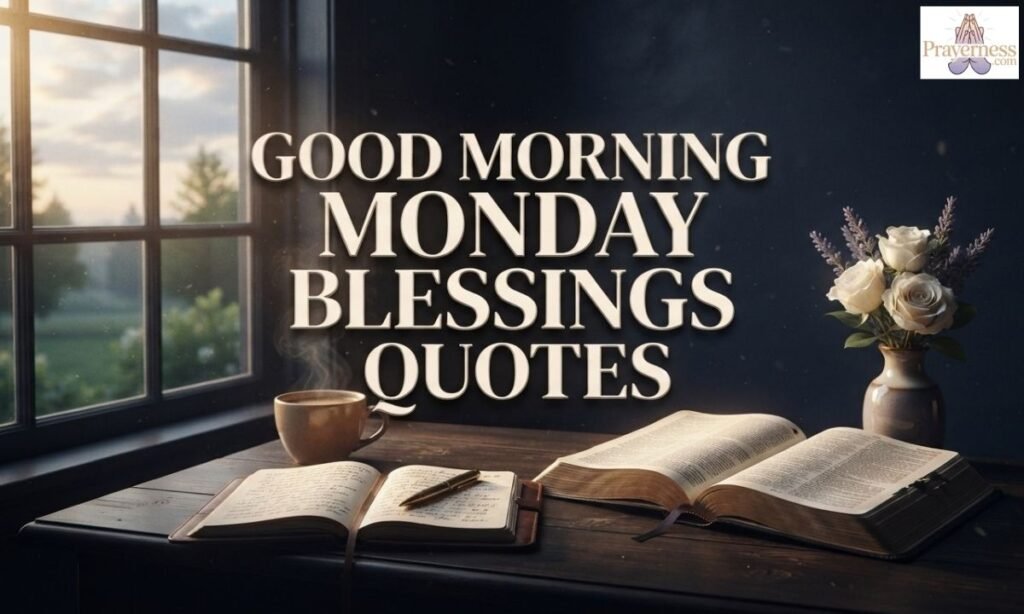 Good Morning Monday Blessings Quotes