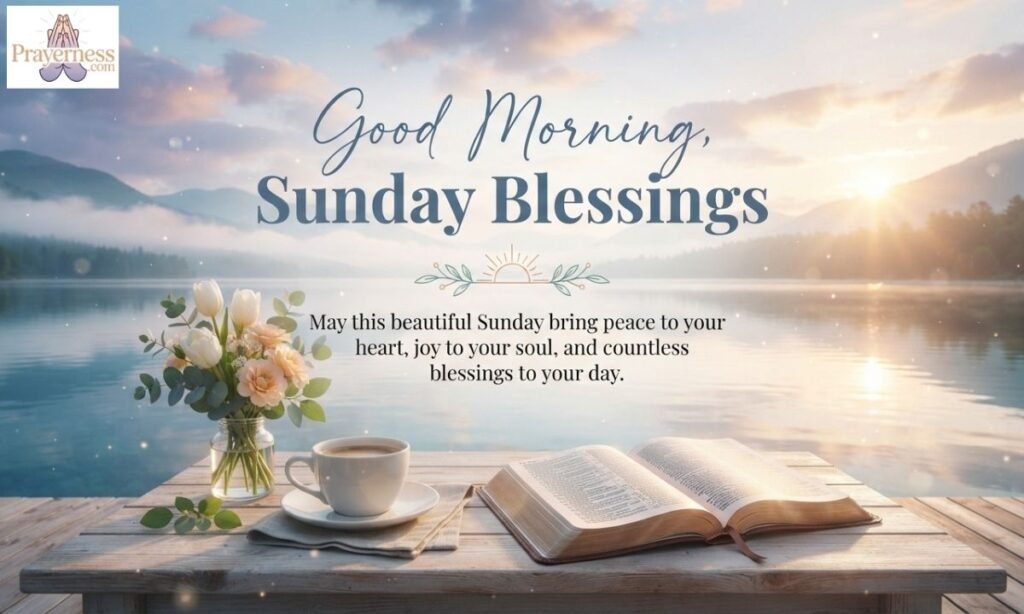 Good Morning Sunday Blessings