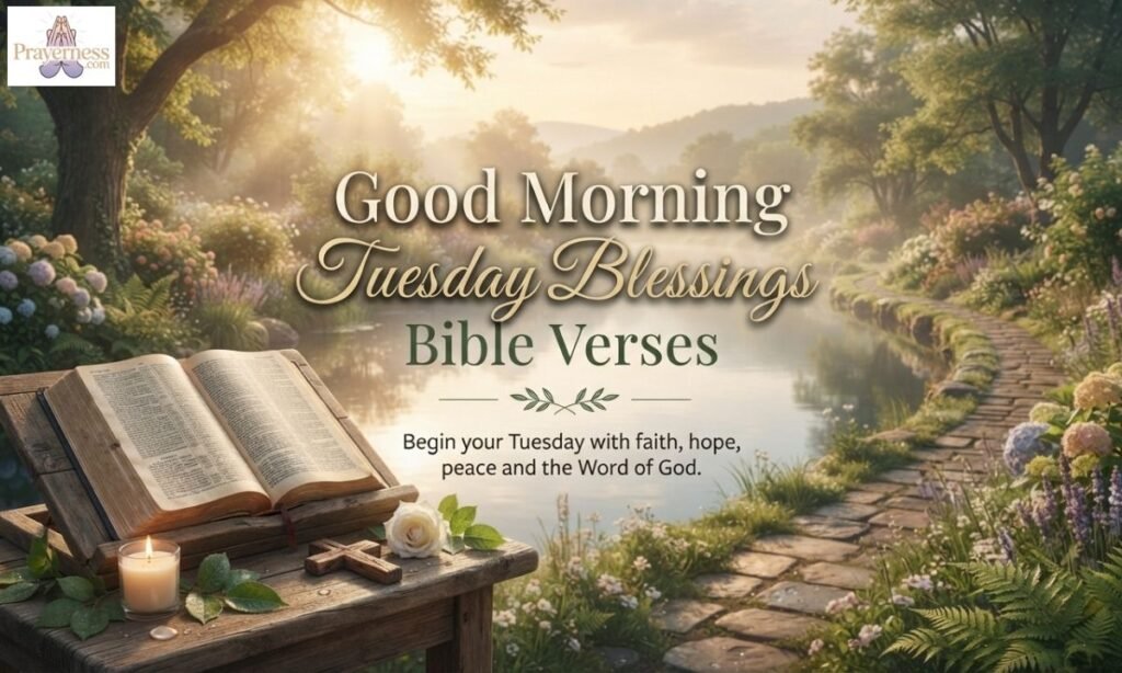 Good Morning Tuesday Blessings Bible Verses