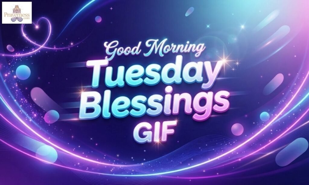 Good Morning Tuesday Blessings Gif