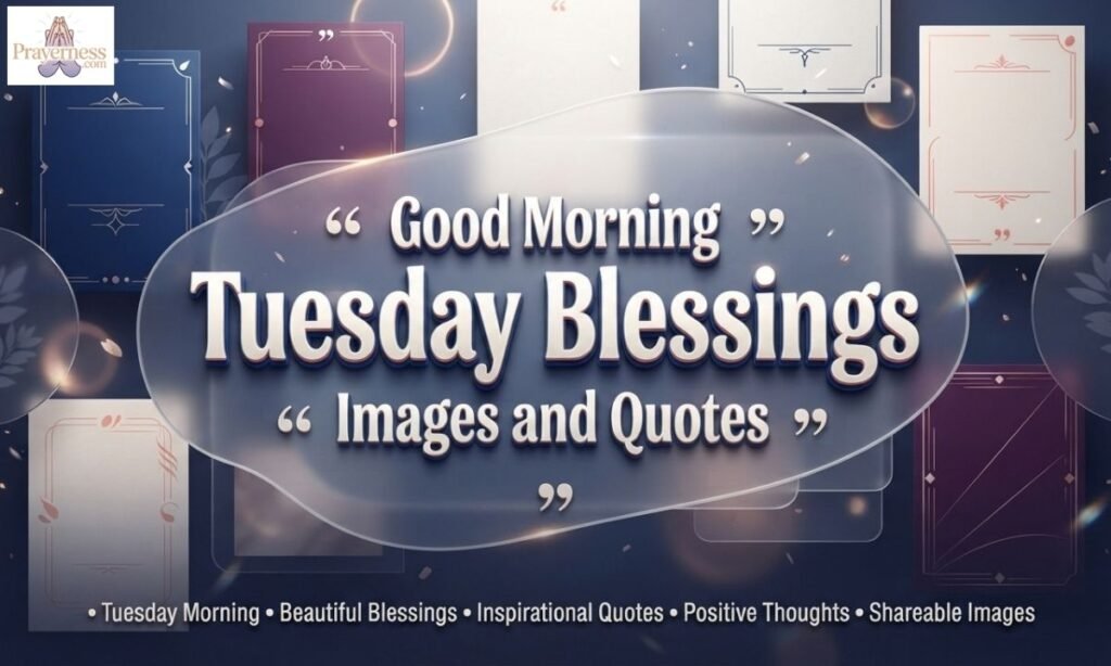 Good Morning Tuesday Blessings Images and quotes