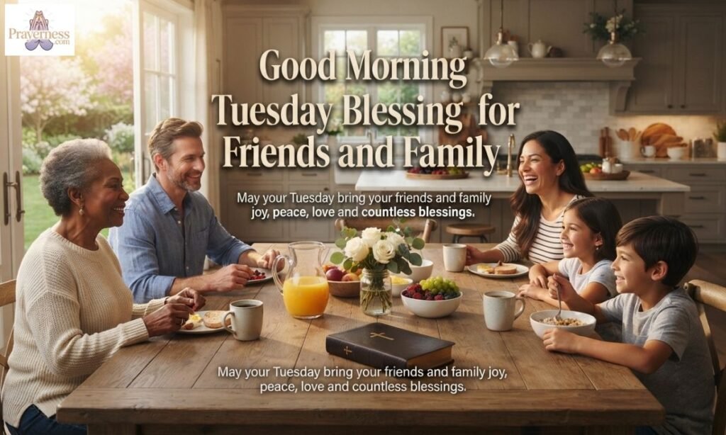 Good Morning Tuesday Blessings for Friends and Family