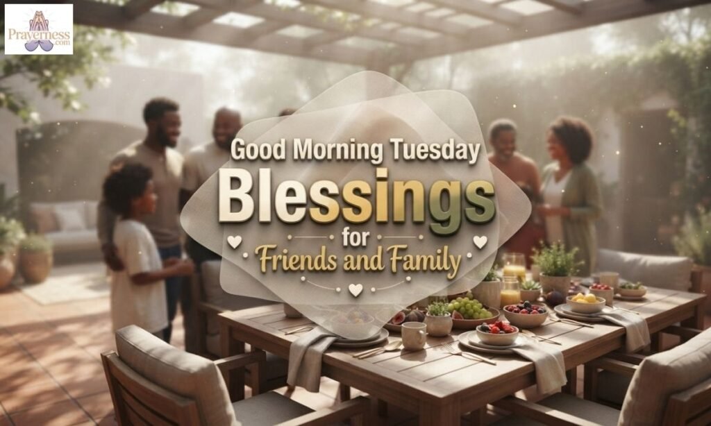 Good Morning Tuesday Blessings for Friends and Family