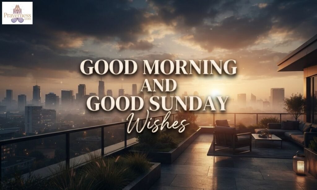 Good Morning and Good Sunday Wishes