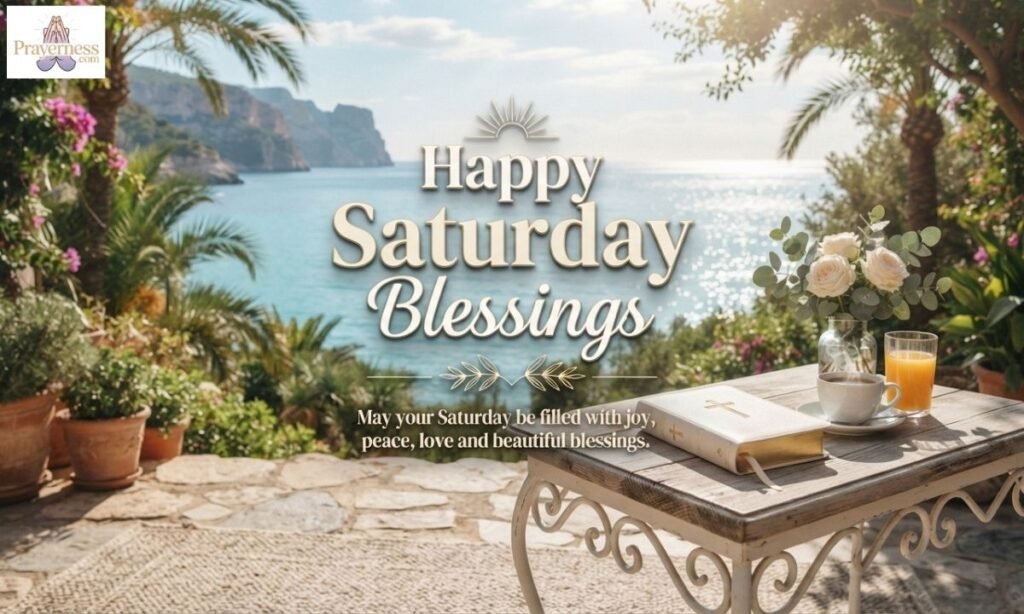 Happy Saturday Blessings