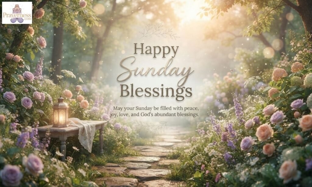 Happy Sunday Blessings