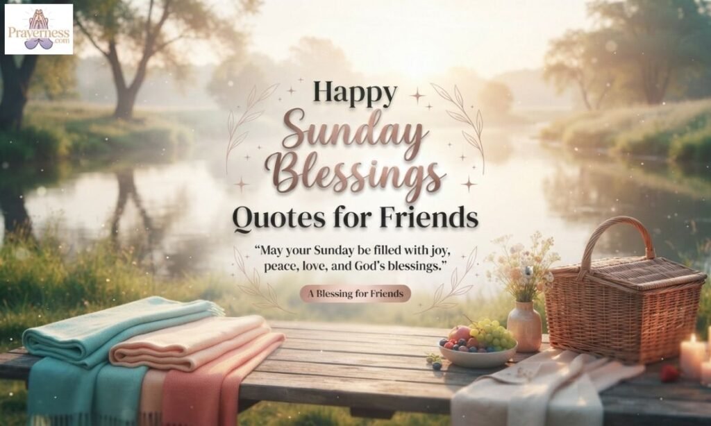 Happy Sunday Blessings Quotes for Friends Bible Verse