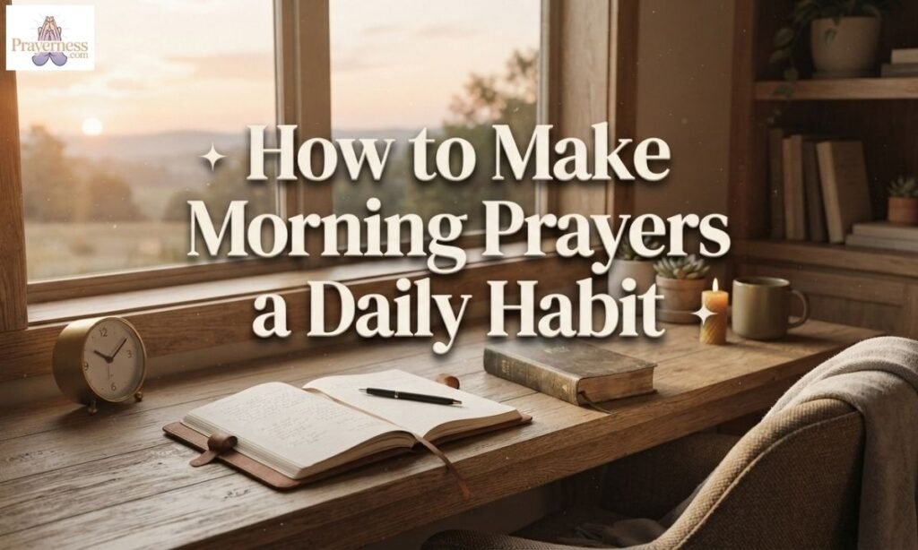 How to Make Morning Prayers a Daily Habit