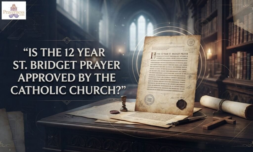 Is the 12 Year St. Bridget Prayer Approved by the Catholic Church