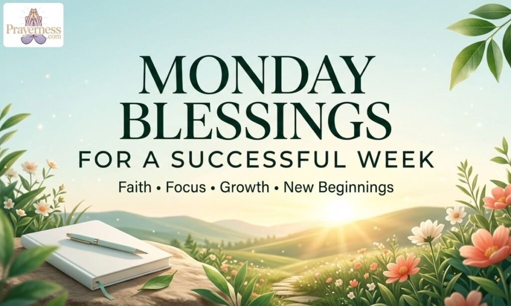Monday Blessings for a Successful Week