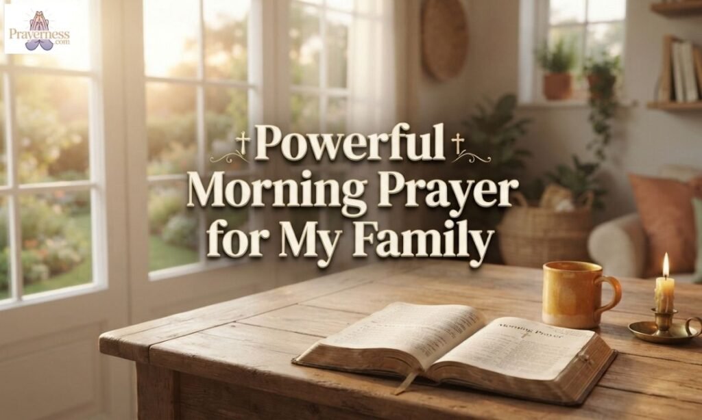 Powerful Morning Prayer for My Family