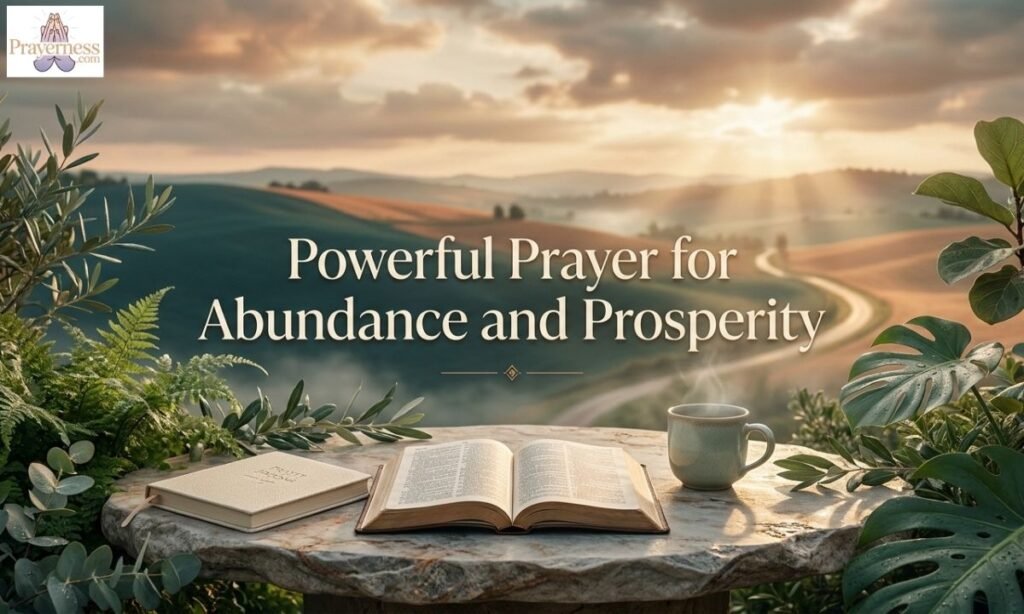 Powerful Prayer for Abundance and Prosperity