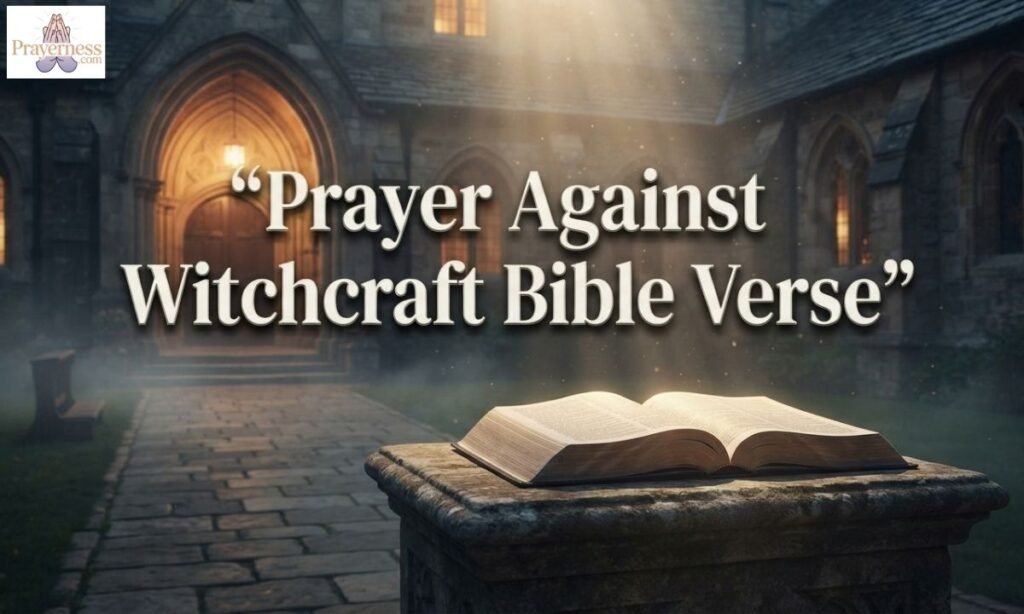 Prayer Against Witchcraft Bible Verse